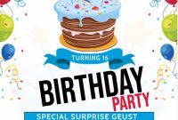 Kids Birthday Party Flyer Templates Free Download (3rd Best Option)