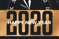 New Year Poster Template Free Download for 2021 (1st Magnificent Design)