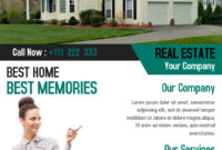 Real Estate Marketing Flyer Template Free Design (The 2nd Best Example)