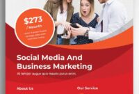 Social Media Marketing Flyer Template Free (4th Best Design)