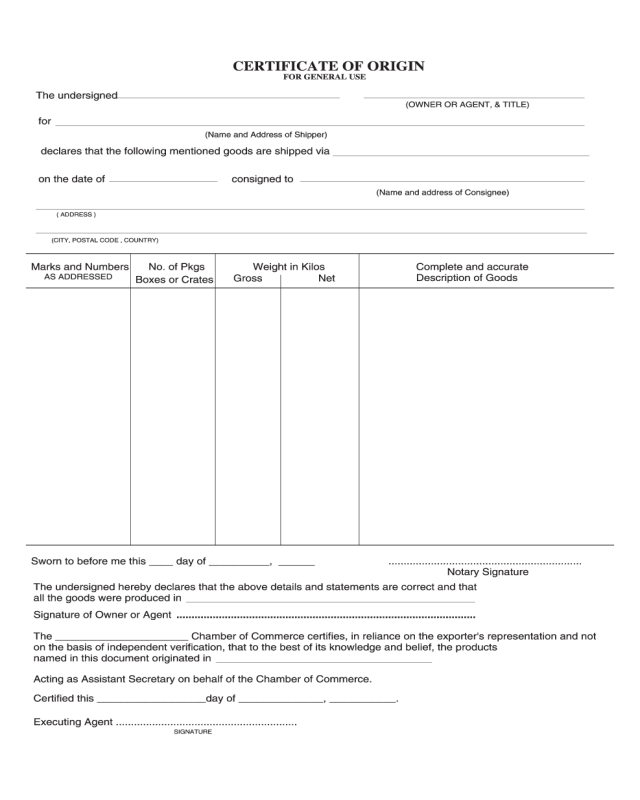 generic certificate of origin template, general certificate of origin template, generic usmca certificate of origin form, usmca certificate of origin template, general motors certificate of origin, polaris general certificate of origin, free printable certificate of origin, manufacturer statement of origin template, certificate of origin template pdf