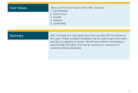 Strategic Plan Outline Template (4th Remarkable Format)