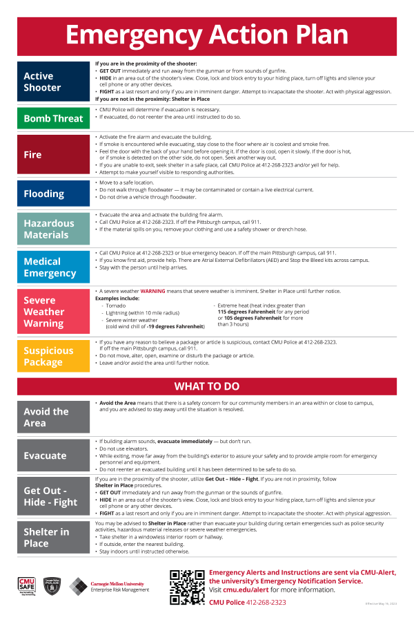 9+ BEST Emergency Action Plan Template Free Printable