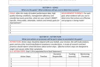 School Strategic Planning Template (2nd Free Fillable Format)