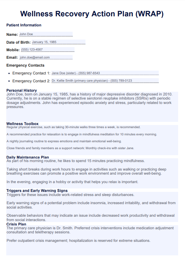 recovery action plan template, wellness recovery action plan template, wellness and recovery action plan template, wrap wellness recovery action plan template, free printable wellness recovery action plan template, mental health wellness recovery action plan template, mind wellness recovery action plan template, disaster recovery action plan template