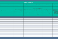 Email Marketing Plan Template Excel (2nd Free AB Testing Format)