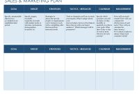 FREE Sales and Marketing Plan Template (2nd Best Pick)