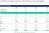 Business Startup Financial Plan Template (3rd Free Remarkable Format)