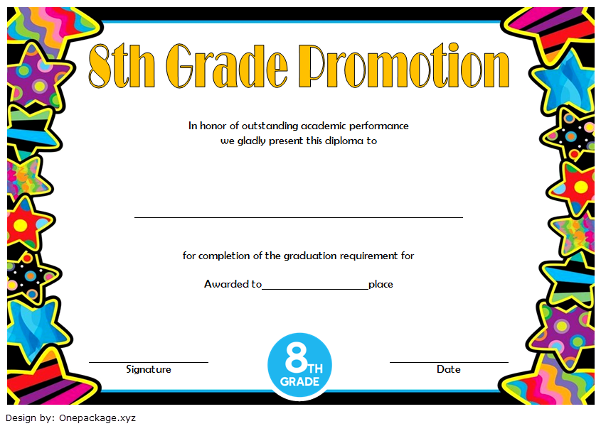 8th grade promotion certificate template, 8th grade certificate of promotion, 8th grade graduation promotion certificate, 8th grade graduation certificate template, 8th grade graduation certificate printable, printable 8th grade promotion certificate, free printable 8th grade diploma, 8th grade certificate of completion, 8th class certificate format