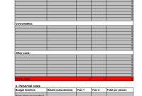 Free Financial Plan Template (2nd Best Excel Format)