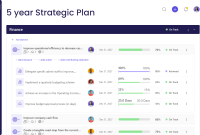 5 Year Strategic Plan Template (1st Professional Design)