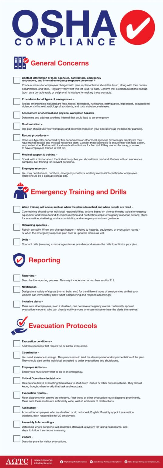 Free OSHA Emergency Response Plan Template (7+ Best Example)