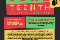 Juneteenth Celebration Flyer (3rd Amazing Free Printable Template)