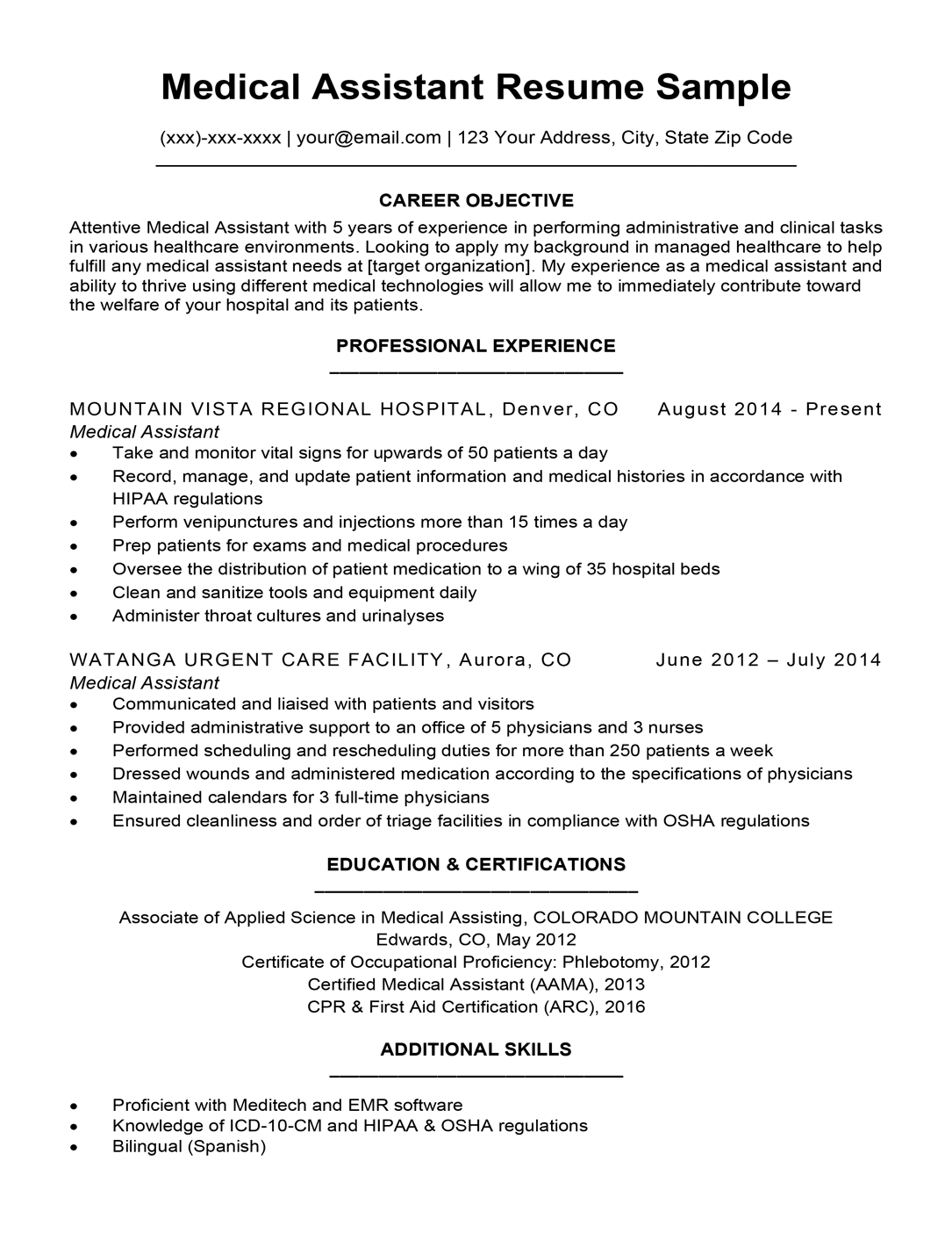 medical assistant resume sample, medical administrative assistant resume sample, medical assistant student resume sample, clinical medical assistant resume sample, medical office assistant resume sample, medical support assistant federal resume sample, medical assistant resume sample no experience, administrative medical assistant resume sample, certified medical assistant resume examples