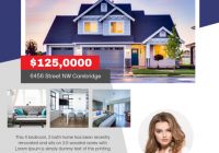 1st Real Estate for Sale Flyer Template Free Idea