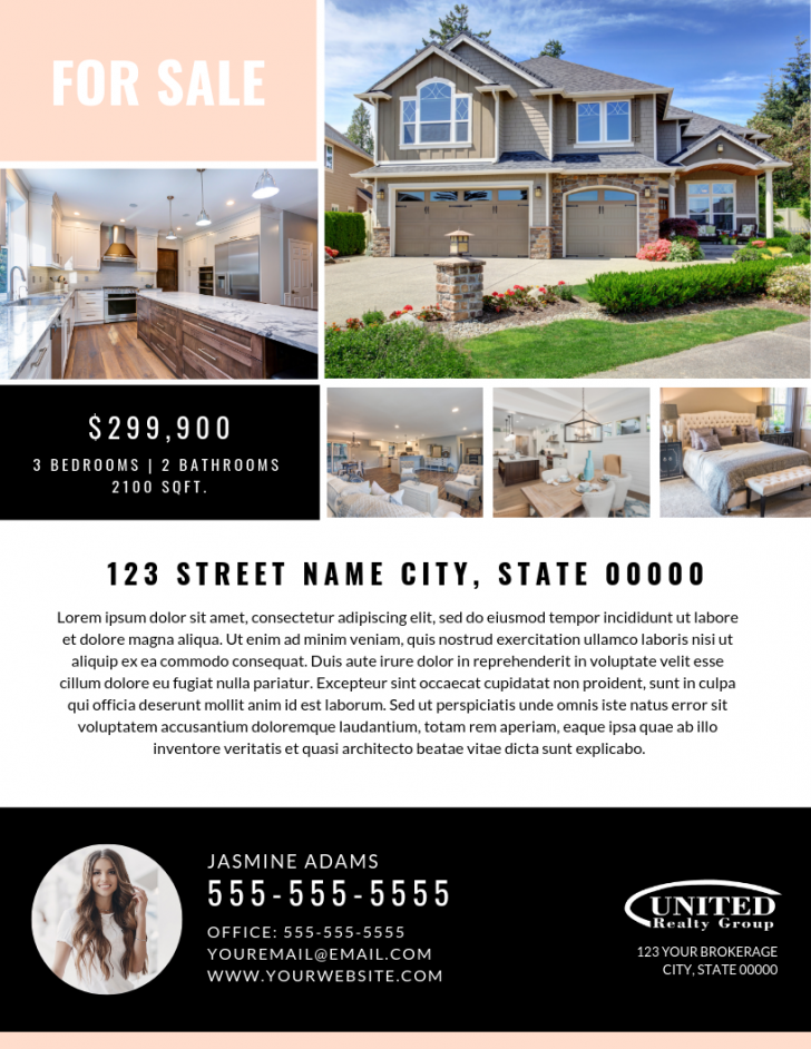 Permalink to 11 Best Real Estate Sales Flyer Template Free Designs