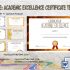 Academic Excellence Certificate – FREE 7+ Template Ideas