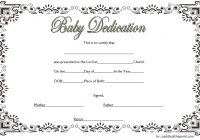 Baby Dedication Certificate Templates - FREE 7+ Best Ideas