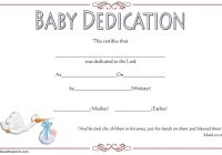 Baby Dedication Certificate Templates - FREE 7+ Best Ideas