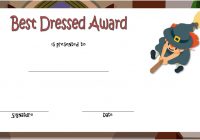 Best Dressed Certificate Template 7 | Paddle Templates
