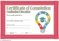 CEU Certificate Template 4