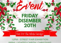 Christmas Event Flyer Template Free (2nd Fabulous Design)