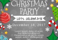 Christmas Event Poster Template Free Download (1st New Design)