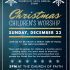 Church Christmas Flyer Template Free (12 Perfect Ideas)