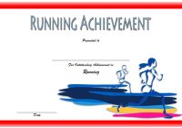 Editable Running Certificate 1