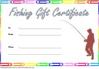 Fishing Gift Certificate Template 3
