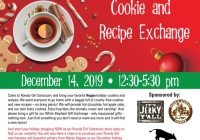 Holiday Cookie Exchange Flyer Free Design (3rd Best Template Idea)