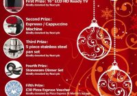 Holiday Raffle Flyer Template Free Printable (1st Top pick)