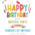 Free Birthday Party Flyer Template Word (14 Top Offers)