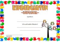 Kindergarten Diploma Certificate Template 6