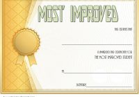 Most Improved Student Certificate Template 10