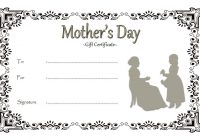 Mother’s Day Gift Certificate Template 3