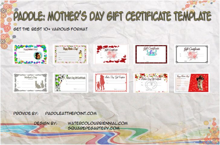 Permalink to Mother’s Day Gift Certificate – FREE 10+ Template Ideas