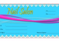 Nail Salon Gift Certificate 4