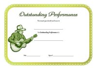 Outstanding Performance Template 5