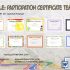 Participation Certificate Templates Free Printable: 10 Ideas