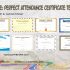 8+ Perfect Attendance Certificate Template Editable Ideas