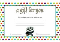 Photography Gift Certificate Template 4