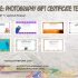 7+ Printable Photography Gift Certificate Templates FREE