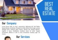 Real Estate Agents Flyers Free Printable (2nd Great Design)