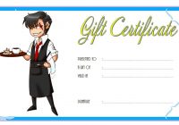 Restaurant Gift Certificate 2