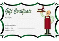 Restaurant Gift Certificates Printable FREE - 7+ Templates