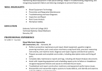 Sample of Auto Mechanic Resume Free (1st Option)