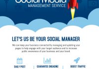 Social Media Marketing Flyer Template Free (1st Best Design)