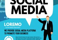 Social Media Marketing Flyer Template Free (2nd Design)