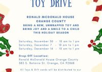Toy Drive Flyer Template Word Free Printable (2nd Design)
